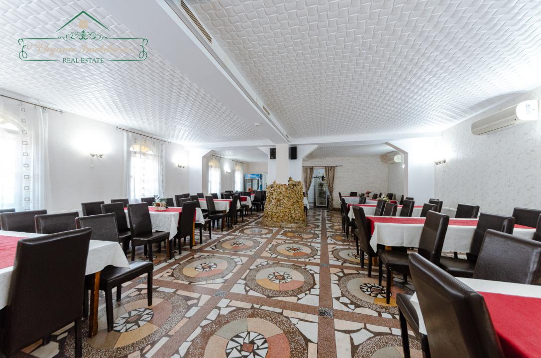 Spațiu HORECA 865 mp, Pensiune, Restaurant & Anexe, Lipova, Arad