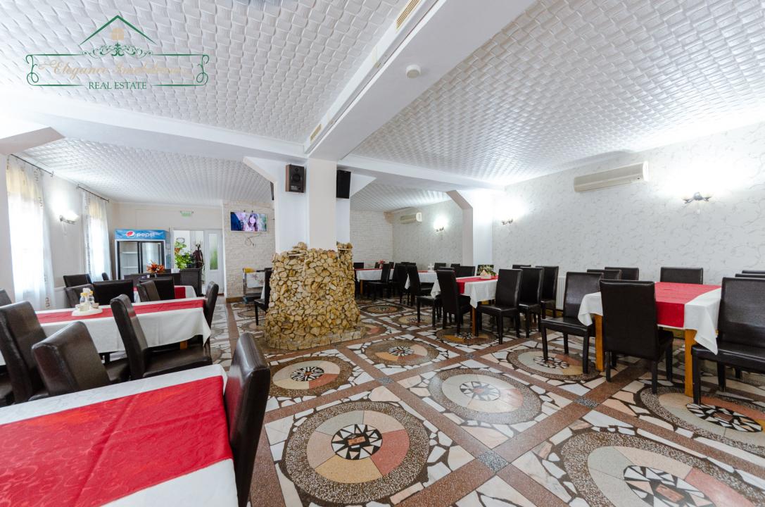 Spațiu HORECA 865 mp, Pensiune, Restaurant & Anexe, Lipova, Arad