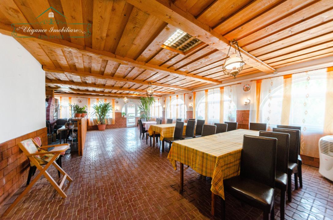 Spațiu HORECA 865 mp, Pensiune, Restaurant & Anexe, Lipova, Arad